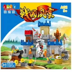 JUN DA LONG TOYS JDLT 5262A Xếp hình kiểu    Confrontation Between Two Army Forces Cuộc Đối Đầu Máu Lửa 115 khối
