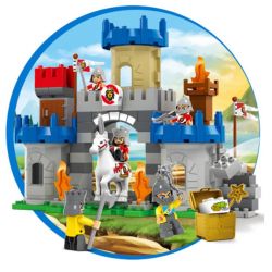 JUN DA LONG TOYS JDLT 5262A Xếp hình kiểu    Confrontation Between Two Army Forces Cuộc Đối Đầu Máu Lửa 115 khối