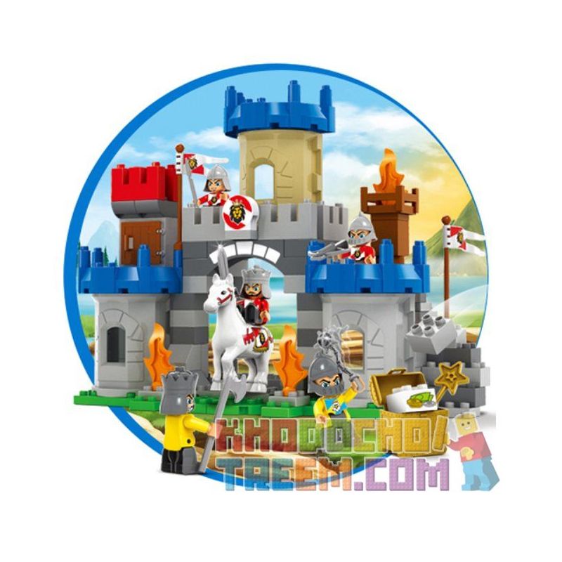 JUN DA LONG TOYS JDLT 5262A Xếp hình kiểu    Confrontation Between Two Army Forces Cuộc Đối Đầu Máu Lửa 115 khối