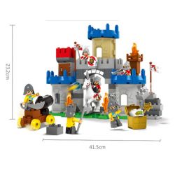 JUN DA LONG TOYS JDLT 5262A Xếp hình kiểu    Confrontation Between Two Army Forces Cuộc Đối Đầu Máu Lửa 115 khối