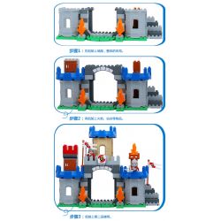 JUN DA LONG TOYS JDLT 5262A Xếp hình kiểu    Confrontation Between Two Army Forces Cuộc Đối Đầu Máu Lửa 115 khối