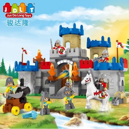 JUN DA LONG TOYS JDLT 5263A Xếp hình kiểu    Cruel War Cuộc Chiến Thảm Khốc 166 khối