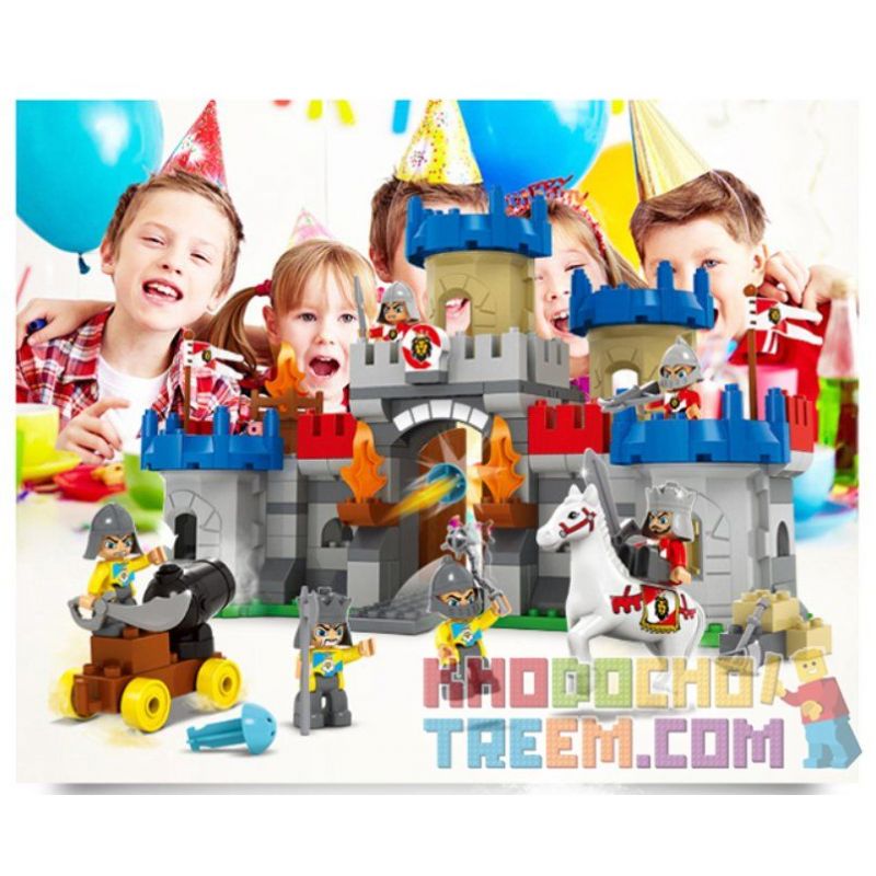 JUN DA LONG TOYS JDLT 5263A Xếp hình kiểu    Cruel War Cuộc Chiến Thảm Khốc 166 khối