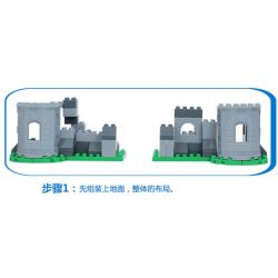 JUN DA LONG TOYS JDLT 5263A Xếp hình kiểu    Cruel War Cuộc Chiến Thảm Khốc 166 khối