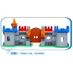 JUN DA LONG TOYS JDLT 5263A Xếp hình kiểu    Cruel War Cuộc Chiến Thảm Khốc 166 khối