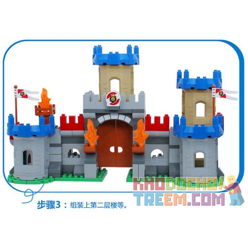JUN DA LONG TOYS JDLT 5263A Xếp hình kiểu    Cruel War Cuộc Chiến Thảm Khốc 166 khối