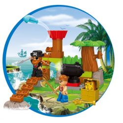 JUN DA LONG TOYS JDLT 5266A Xếp hình kiểu    Short-sighted Encounter Cuộc Chạm Trán Bất Ngờ 48 khối