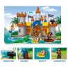 JUN DA LONG TOYS JDLT 5270A Xếp hình kiểu    Siege Of Pirate Cuộc Vây Hãm Của Cướp Biển 103 khối