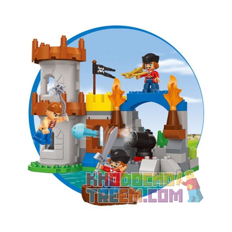 JUN DA LONG TOYS JDLT 5271A Xếp hình kiểu    Gulf War Chiến Tranh Vùng Vịnh 162 khối