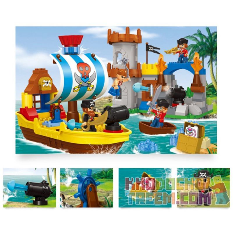 JUN DA LONG TOYS JDLT 5271A Xếp hình kiểu Lego Duplo DUPLO Gulf War ...