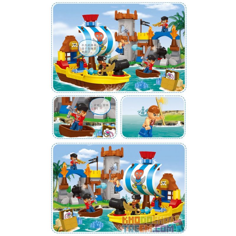 JUN DA LONG TOYS JDLT 5271A Xếp hình kiểu    Gulf War Chiến Tranh Vùng Vịnh 162 khối