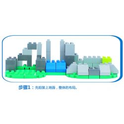 JUN DA LONG TOYS JDLT 5271A Xếp hình kiểu    Gulf War Chiến Tranh Vùng Vịnh 162 khối