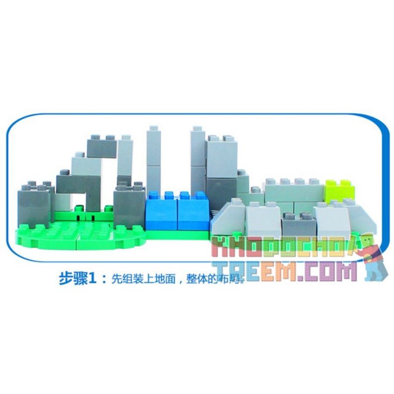 JUN DA LONG TOYS JDLT 5271A Xếp hình kiểu    Gulf War Chiến Tranh Vùng Vịnh 162 khối