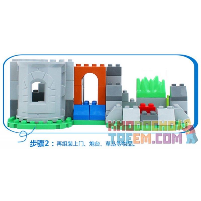 JUN DA LONG TOYS JDLT 5271A Xếp hình kiểu    Gulf War Chiến Tranh Vùng Vịnh 162 khối