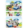 JUN DA LONG TOYS JDLT 5131A Xếp hình kiểu    Dropping The Robber Hạ Gục Tên Cướp 28 khối