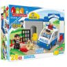JUN DA LONG TOYS JDLT 5131A Xếp hình kiểu    Dropping The Robber Hạ Gục Tên Cướp 28 khối
