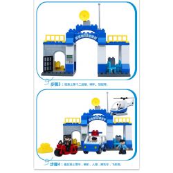 JUN DA LONG TOYS JDLT 5135A Xếp hình kiểu    Hunting Suspect Theo Đuổi Nghi Phạm 68 khối