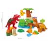 JUN DA LONG TOYS JDLT 5071A Xếp hình kiểu    Jungle Of Dinosaurs Khu Rừng Bí Ẩn Của Khủng Long 43 khối