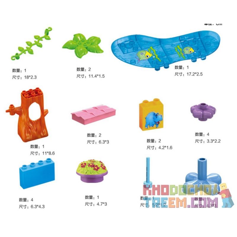 JUN DA LONG TOYS JDLT 5039A Xếp hình kiểu    Amazing House Ngôi Nhà Lý Tưởng 68 khối