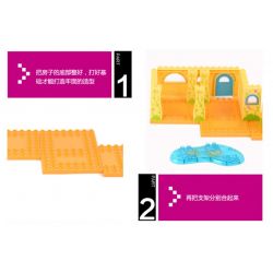 JUN DA LONG TOYS JDLT 5039A Xếp hình kiểu    Amazing House Ngôi Nhà Lý Tưởng 68 khối