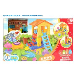 JUN DA LONG TOYS JDLT 5040A Xếp hình kiểu    Outdoor Swimming Pool Bể Bơi Của Bé 56 khối