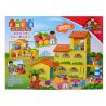 JUN DA LONG TOYS JDLT 5042A Xếp hình kiểu    Sweet Home Tòa Nhà Của Bé 143 khối