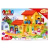 JUN DA LONG TOYS JDLT 5048A Xếp hình kiểu    House Of Kids Ngôi Nhà Nhỏ Của Bé 52 khối