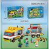 PanlosBrick 662006B Panlos Brick 662006B non  CHUYẾN XE DÃ NGOẠI THÚ VỊ bộ đồ chơi xếp lắp ráp ghép mô hình City Thành Phố 412 khối