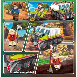 PanlosBrick 662005B Panlos Brick 662005B non  XE TĂNG VƯỢT ĐỊA HÌNH bộ đồ chơi xếp lắp ráp ghép mô hình City Thành Phố 413 khối PanlosBrick 662005B Panlos Brick 662005B non  XE TĂNG VƯỢT ĐỊA HÌNH bộ đồ chơi xếp lắp ráp ghép mô hình City Thành Phố 413 khối