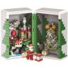 Winner 5037 non  HỘP QUÀ GIÁNG SINH bộ đồ chơi xếp lắp ráp ghép mô hình Seasonal WHITE CHRISTMAS Mùa Lễ Hội 452 khối