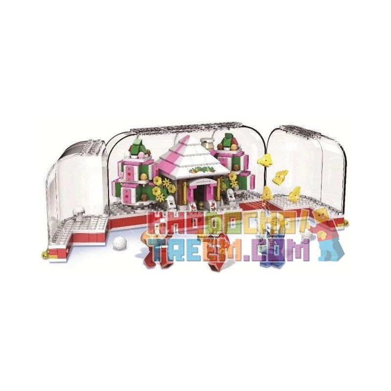 Winner 5035 non  HỘP PHA LÊ GIÁNG SINH bộ đồ chơi xếp lắp ráp ghép mô hình Seasonal WHITE CHRISTMAS Mùa Lễ Hội 411 khối