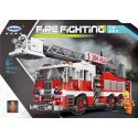 XINGBAO XB-03031 03031 XB03031 non Lego XE CỨU HỎA THANG XOAY bộ đồ chơi xếp lắp ráp ghép mô hình Fire Rescure FIRE-FIGHTING TRUNTABLE LADDER 711 khối