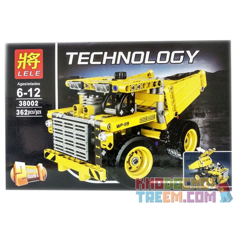 NOT  MINING TRUCK 42035 JISI 3363 LELE 38002 MouldKing 13016 Mould King 13016 QIAO LE TONG 5351 YILE 108A xếp lắp ráp ghép mô hình 2 DẠNG XE TẢI KHU MỎ BEN VÀ ỦI KHAI THÁC  Kỹ Thuật Công Nghệ Cao Mô Hình Phương Tiện 362 khối