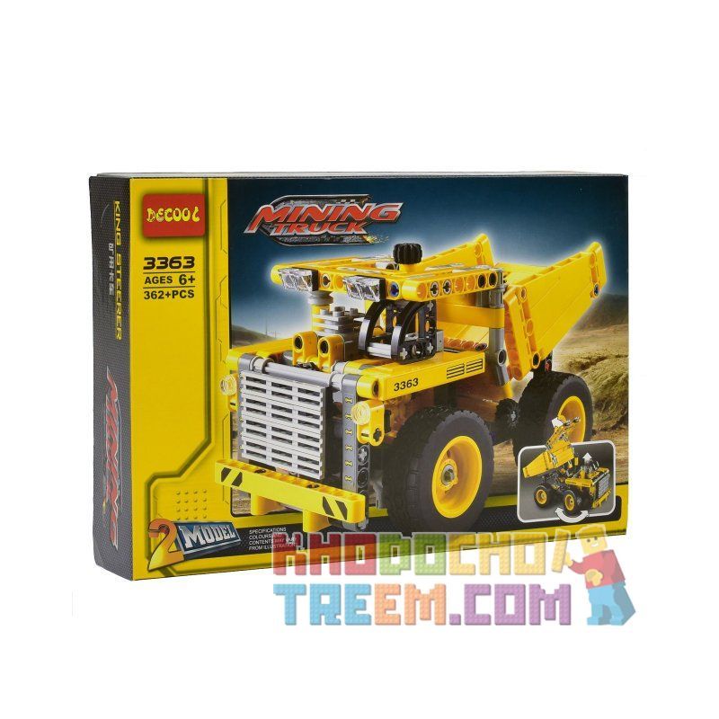 NOT Lego TECHNIC 42035 Mining Truck, Decool 3363 Jisi 3363 LELE 38002 MOULDKING MOULD KING 13016 YILE 108A Xếp hình 2 Dạng Xe Tải Khu Mỏ Xe Ben và Xe Ủi 362 khối điều khiển từ xa NOT Lego TECHNIC 42035 Mining Truck, Decool 3363 Jisi 3363 LELE 38002 MOULDKING MOULD KING 13016 YILE 108A Xếp hình 2 Dạng Xe Tải Khu Mỏ Xe Ben và Xe Ủi 362 khối điều khiển từ xa