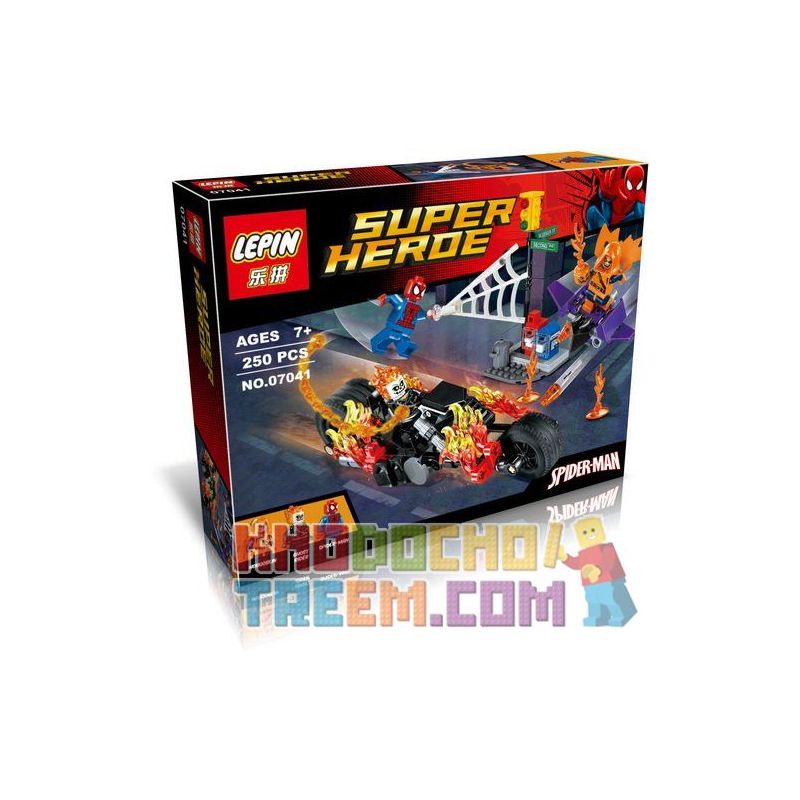 Lego spider man ghost rider team up hotsell