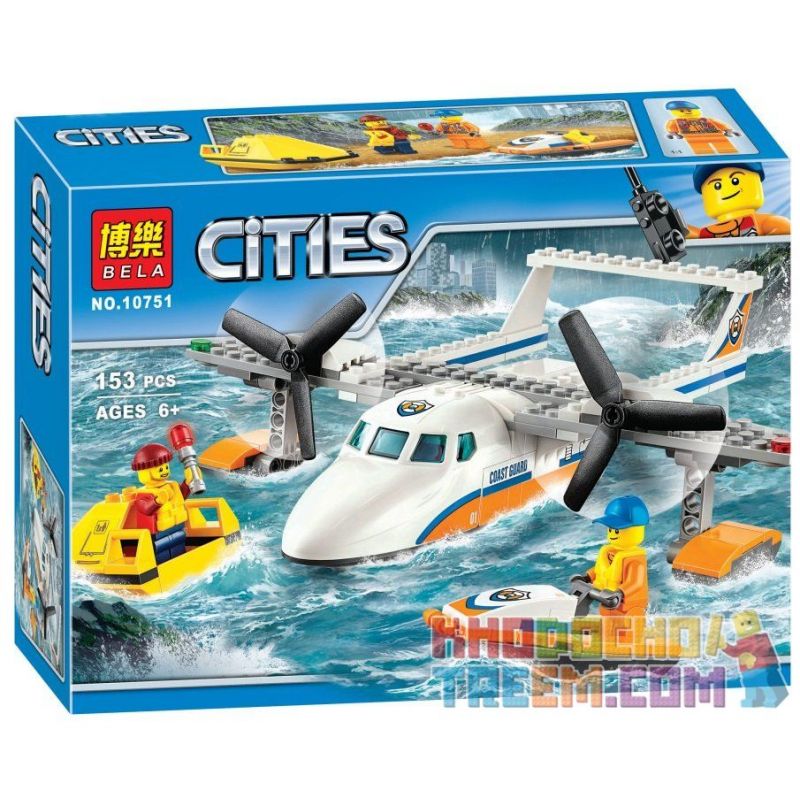 lego sea rescue plane