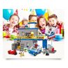 JUN DA LONG TOYS JDLT 5136A Xếp hình kiểu    Defeating Fugitives Đánh Bại Kẻ Đào Tẩu 92 khối