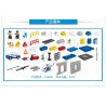JUN DA LONG TOYS JDLT 5136A Xếp hình kiểu    Defeating Fugitives Đánh Bại Kẻ Đào Tẩu 92 khối