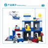 JUN DA LONG TOYS JDLT 5136A Xếp hình kiểu    Defeating Fugitives Đánh Bại Kẻ Đào Tẩu 92 khối
