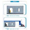 JUN DA LONG TOYS JDLT 5136A Xếp hình kiểu    Defeating Fugitives Đánh Bại Kẻ Đào Tẩu 92 khối