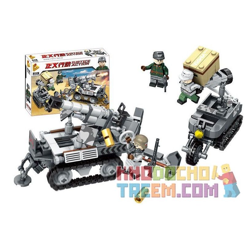 PanlosBrick 631004A 631004B 631004C 631004D Panlos Brick 631004A 631004B 631004C 631004D non  ĐỘI XE CHIẾN ĐẤU QUÂN SỰ 4 TRRONG 1 bộ đồ chơi xếp lắp ráp ghép mô hình Justice Action Thi Hành Công Lý 1423 khối