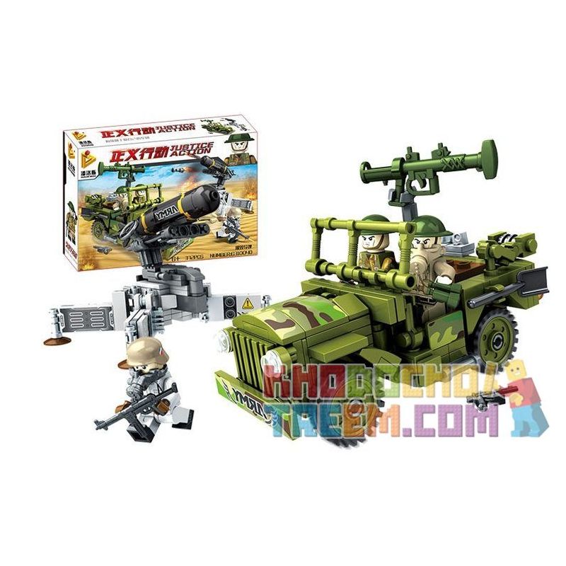 PanlosBrick 631004A 631004B 631004C 631004D Panlos Brick 631004A 631004B 631004C 631004D non  ĐỘI XE CHIẾN ĐẤU QUÂN SỰ 4 TRRONG 1 bộ đồ chơi xếp lắp ráp ghép mô hình Justice Action Thi Hành Công Lý 1423 khối