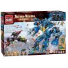 Enlighten 2722 Qman 2722 non  SIÊU NGƯỜI MÁY MECHA POSEIDON bộ đồ chơi xếp lắp ráp ghép mô hình The High-Tech Era Kỷ Nguyên Công Nghệ Cao 1351 khối