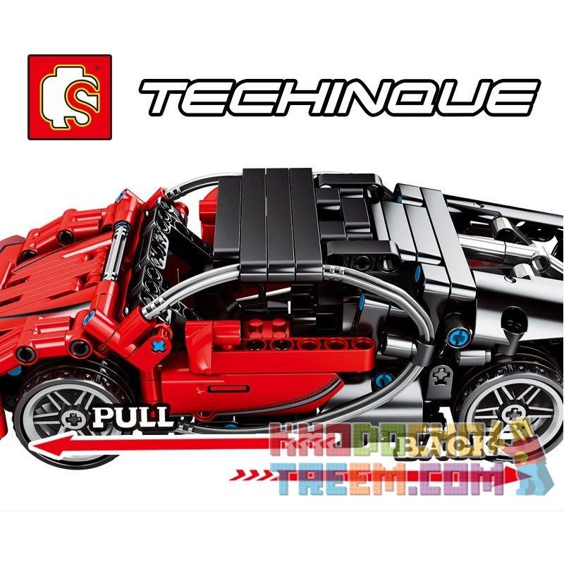 SEMBO 701401 non  SIÊU XE TỐI THƯỢNG bộ đồ chơi xếp lắp ráp ghép mô hình  BUCATTI CHIRON Kỹ Thuật Công Nghệ Cao Mô Hình Phương Tiện 422 khối