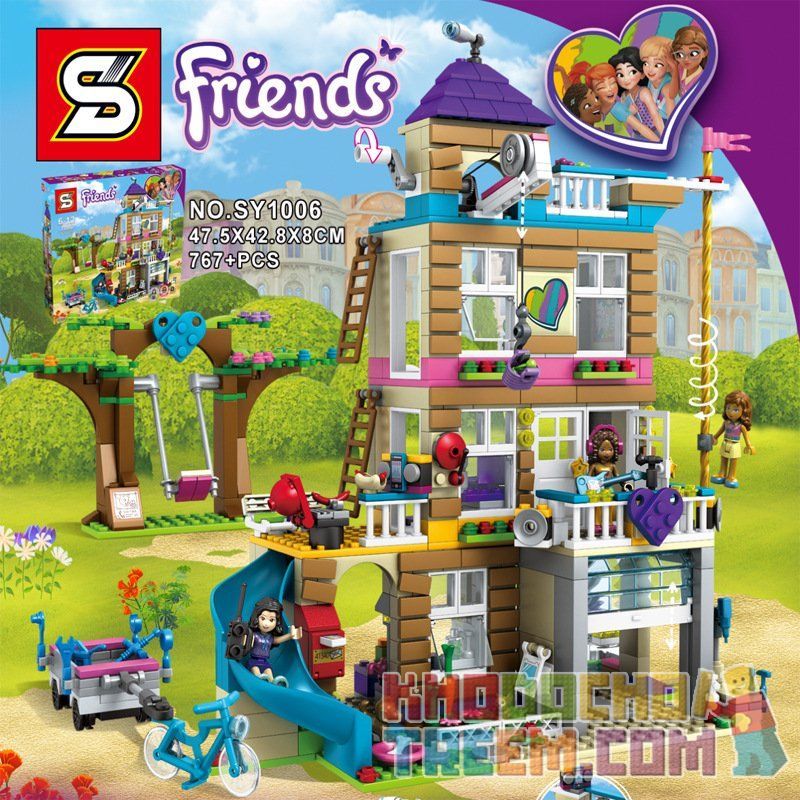 NOT Lego FRIENDSHIP HOUSE 41340 BLX/BOLX 82109 Bela Lari 10859 LELE ...