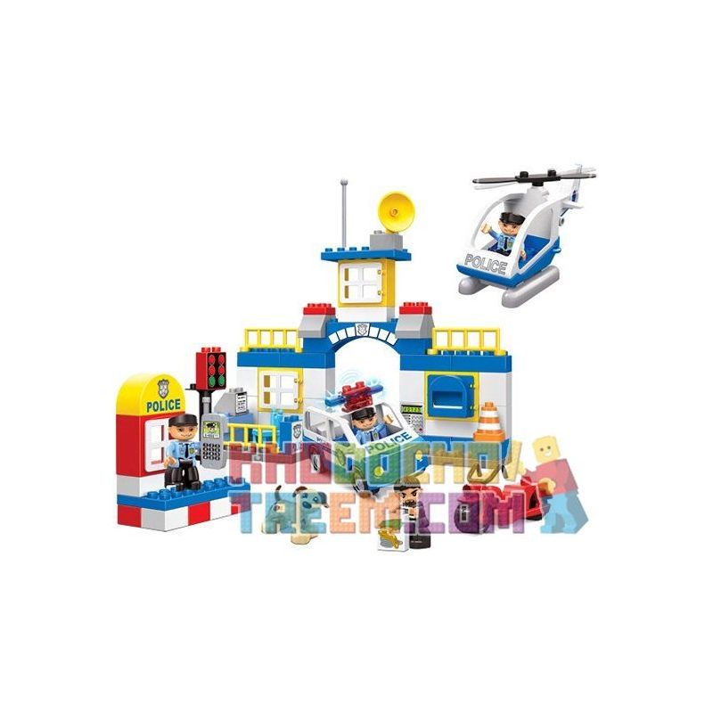 JUN DA LONG TOYS JDLT 5141A Xếp hình kiểu    Polices Arresting Robber Đội Bắt Cướp 80 khối JUN DA LONG TOYS JDLT 5141A Xếp hình kiểu    Polices Arresting Robber Đội Bắt Cướp 80 khối