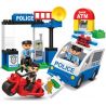 JUN DA LONG TOYS JDLT 5142A Xếp hình kiểu    Pursuing Robber Race Cuộc Chạy Đua Truy Lùng Tên Cướp 33 khối