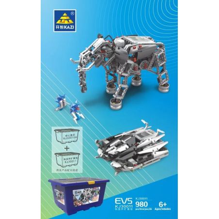 Kazi KJ30011 30011 non  BẢN MỞ RỘNG bộ đồ chơi xếp lắp ráp ghép mô hình  EV5 Kỹ Thuật Công Nghệ Cao Mô Hình Phương Tiện 980 khối
