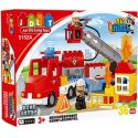 JUN DA LONG TOYS JDLT 5152A Xếp hình kiểu Lego Duplo DUPLO Dangerous Firefighting Cuộc Chữa Cháy Hiểm Nguy 36 khối