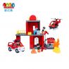 JUN DA LONG TOYS JDLT 5155A Xếp hình kiểu    Fire-Fighter Pioneers II Đội Cứu Hỏa Tiên Phong II 63 khối